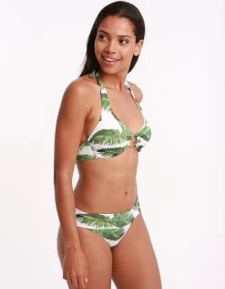 Melissa Odabash Brussels Fold Bikini Bottom - White Palm -Fashionable Swimwear Store 81479 2 78e0e48b 7433 45ee a918 3cb5efaa7c95