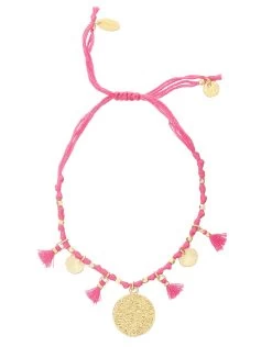 Festival Charms Mireya Bracelet - Pink