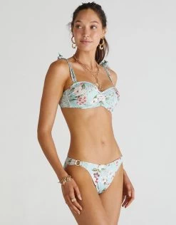 Primrose Naomi Bandeau Bikini Top - Floral 10 Primrose Naomi Bandeau Bikini Top - Floral -Fashionable Swimwear Store Aqua Blu Primrose A21020PR A21025PR S 0371c7fb 90c3 439f ad10 05b8897a464c