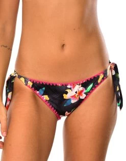 Banana Moon Mandalay Dimka Tie Bikini Bottom - Black