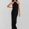 Crinkle Halter Dress - Black -Fashionable Swimwear Store CHD BK 2