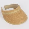 Cohen Visor - Natural And Gold -Fashionable Swimwear Store Cohen Visor Naturalgold