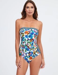 Eda Bandeau Swimsuit - Multi