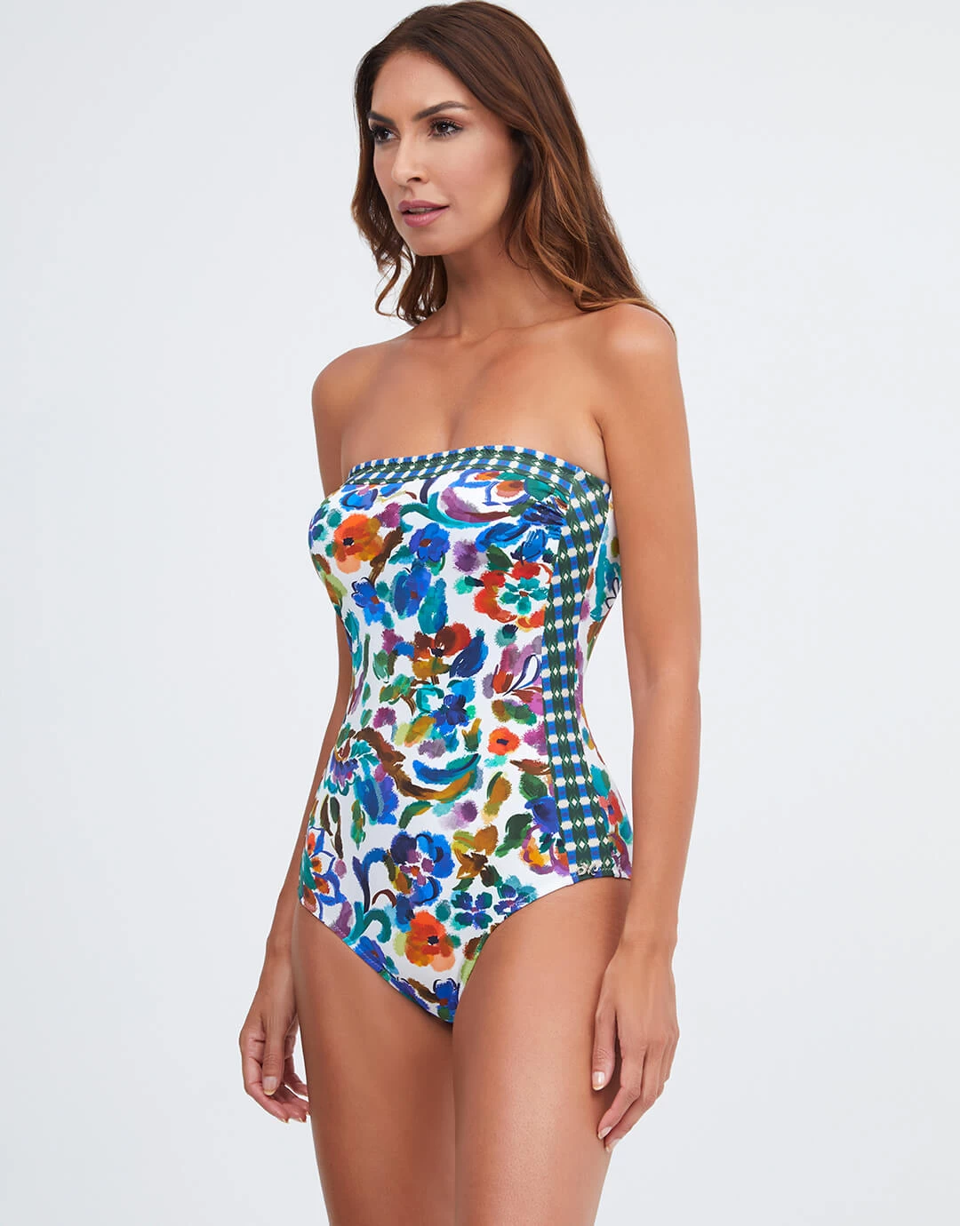 Eda Bandeau Swimsuit - Multi 4 Eda Bandeau Swimsuit - Multi - Image 2
