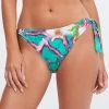 Frida Tie Side Bikini Pant - Green Marble -Fashionable Swimwear Store Frida0249 Pant
