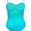 Profile Tutti Frutti Bandeau Swimsuit - Turquoise -Fashionable Swimwear Store GTX TF Bandeau TURQ 2 3