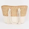 Hampton Bag - Natural And White -Fashionable Swimwear Store Hampton Bag