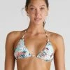 Bliss Bella Triangle Bikini Top - Mutli