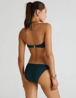 Envy Hallie Bandeau Bikini Top - Green -Fashionable Swimwear Store Heaven Envy H21028EN H21033EN BK