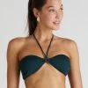 Envy Hallie Bandeau Bikini Top - Green