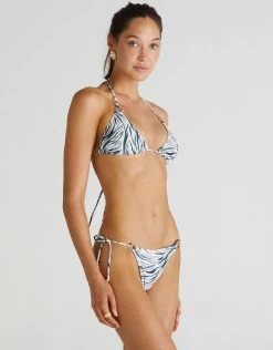 Untamed Bella Triangle Bikini Top - Multi -Fashionable Swimwear Store Heaven Untamed H21046UN H21050UN S