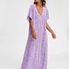 Inca Abaya Dress - Lavender -Fashionable Swimwear Store IA LAV