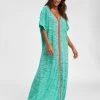 Inca Abaya Dress - Mint