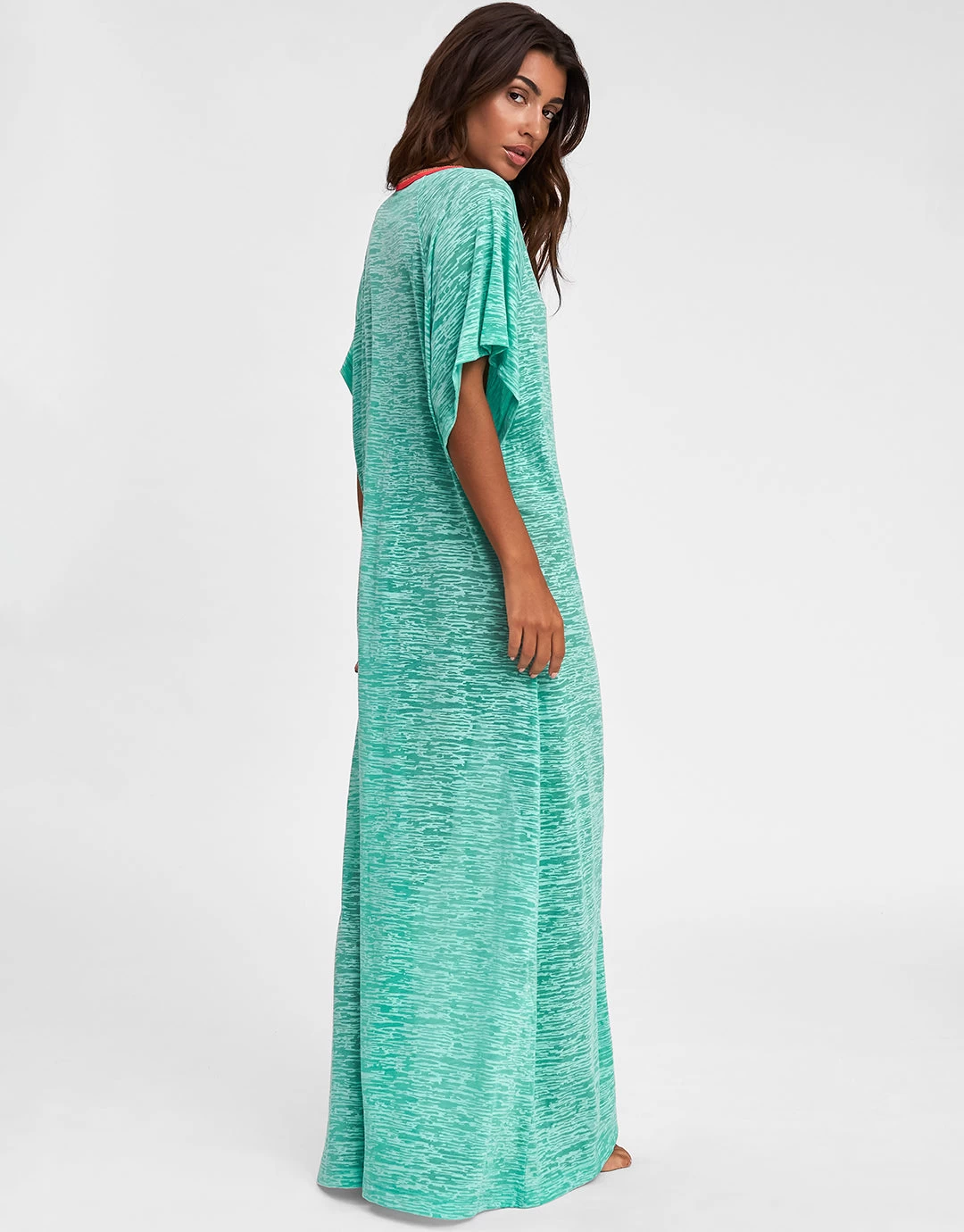 Inca Abaya Dress - Mint 4 Inca Abaya Dress - Mint - Image 2