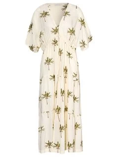Watercult Island Souvenir Kimono - Cream