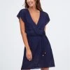 Isola Beach Dress - Navy 1 Isola Beach Dress - Navy -Fashionable Swimwear Store Isola0419