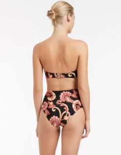 Silk Road Bandeau Bikini Top - Black 9 Silk Road Bandeau Bikini Top - Black -Fashionable Swimwear Store J3791 BLK 3 2b6d684d 29de 4db7 b7b6 7e6b8bcad286