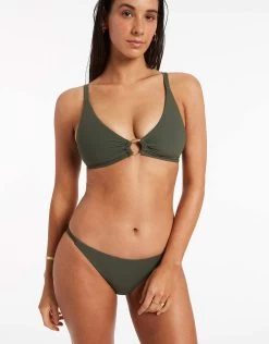 Jetset Trim C-D Bikini Top - Olive 8 Jetset Trim C-D Bikini Top - Olive -Fashionable Swimwear Store J3970 Olive 1 c97f011d 5f8a 4f29 a387 8a5390a81f62