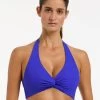 Jetset D DD Twist Front Bikini Top - Sapphire -Fashionable Swimwear Store J40403D DD SAPPHIRE J3887 SAPPHIRE 3 TOP