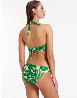 Floreale D DD Twist Front Bikini Top - Green -Fashionable Swimwear Store J40540 Emerald 6 9098cdd4 e174 40e4 8147 d495f8d5648a