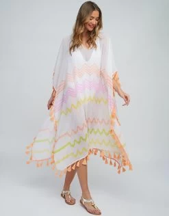 Kayana Maxi Kaftan - Pink