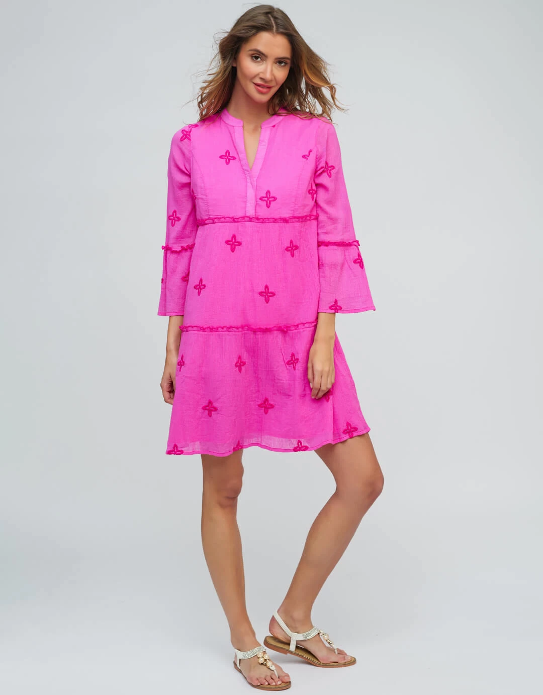 Mercedes Kaftan - Fuchsia 4 Mercedes Kaftan - Fuchsia - Image 2