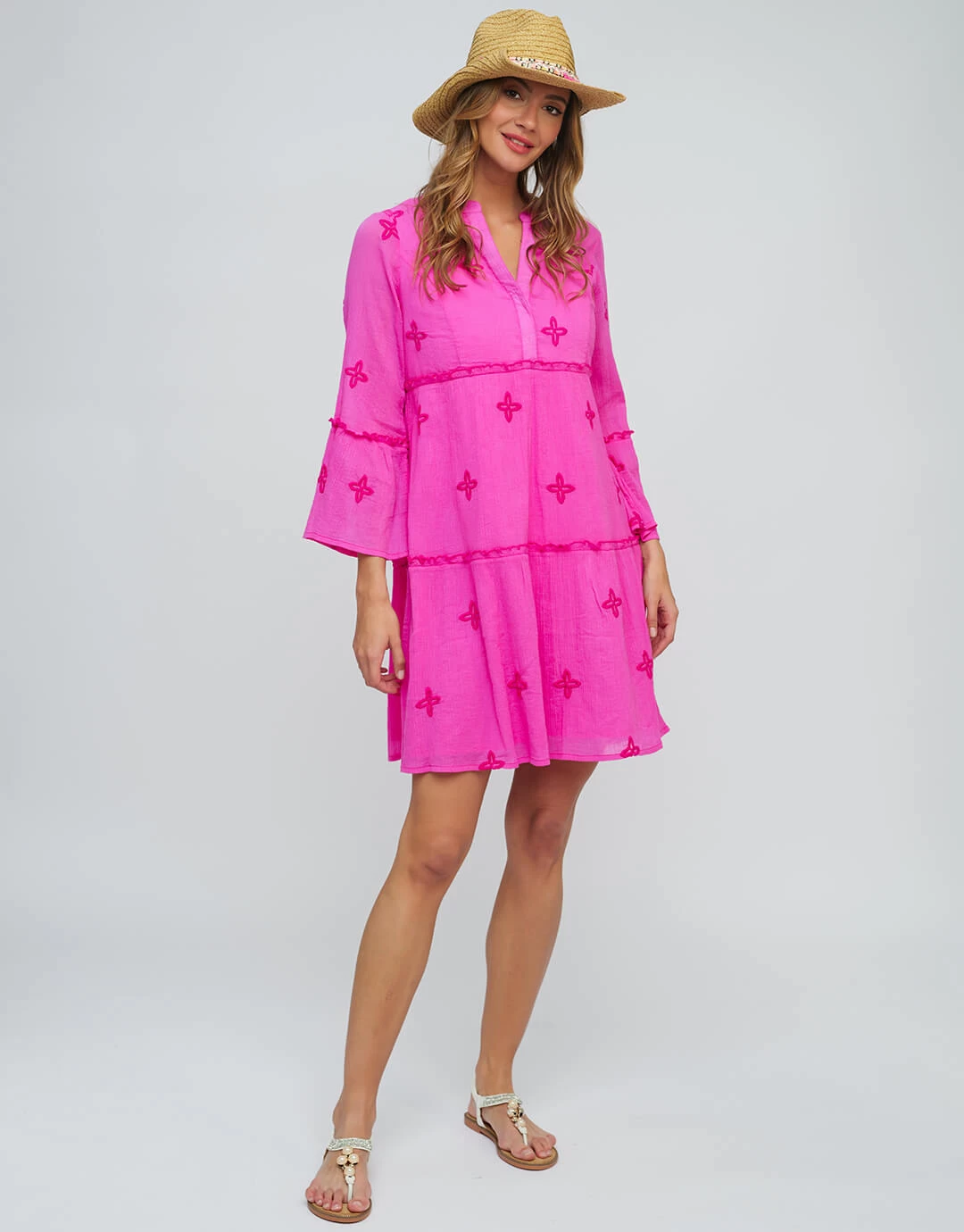 Mercedes Kaftan - Fuchsia 6 Mercedes Kaftan - Fuchsia - Image 4