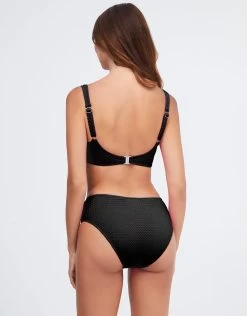 Mia Underwired Bikini Set - Black -Fashionable Swimwear Store Mia0692 BLK