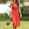 Dune Dress - Red