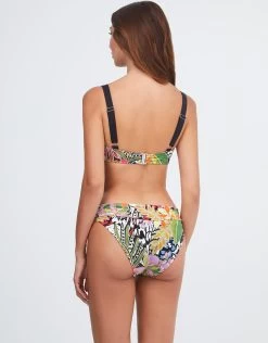 Palm Underwired Balcony Bikini Top - Multi -Fashionable Swimwear Store Palm1535