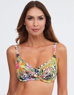 Palm Underwired Bikini Top - Multi