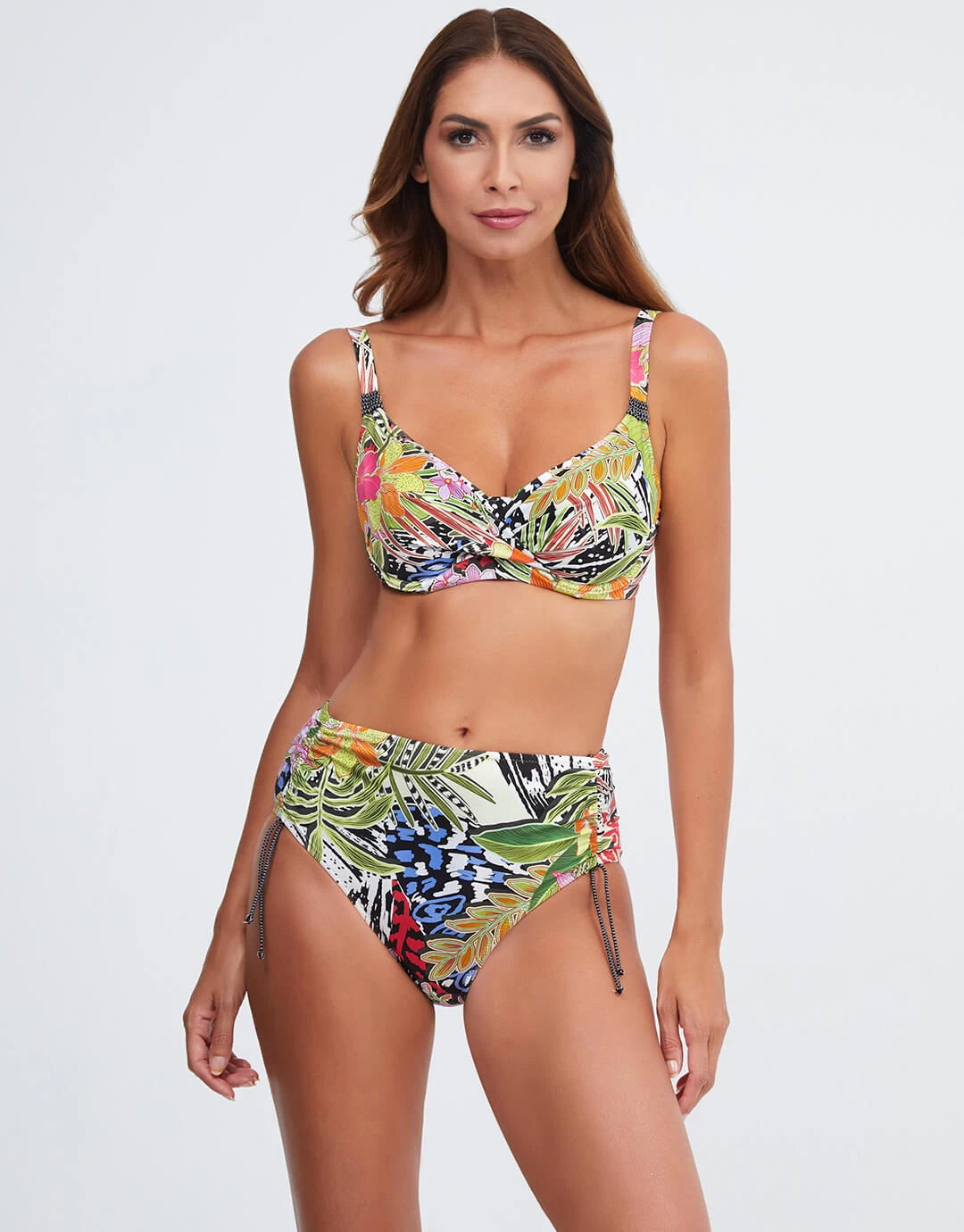 Palm Underwired Bikini Top - Multi 4 Palm Underwired Bikini Top - Multi - Image 2