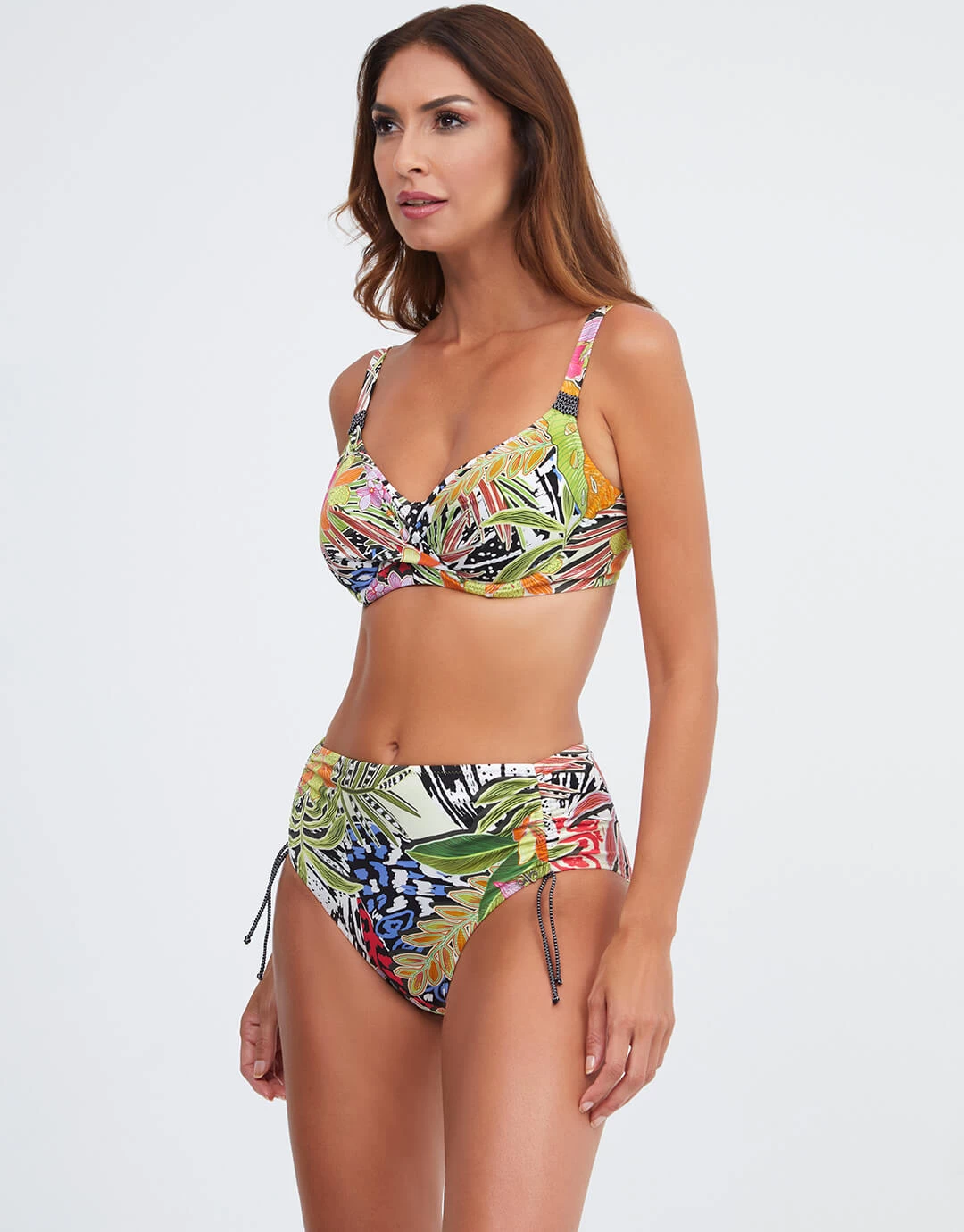 Palm Underwired Bikini Top - Multi 5 Palm Underwired Bikini Top - Multi - Image 3