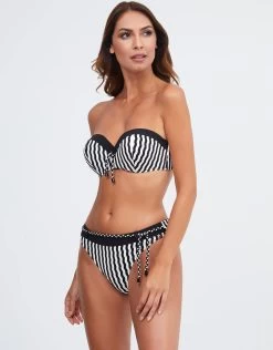 Portofino Bikini Pant - Black And White 8 Portofino Bikini Pant - Black And White -Fashionable Swimwear Store Portofino0513
