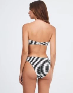 Portofino Bikini Pant - Black And White 9 Portofino Bikini Pant - Black And White -Fashionable Swimwear Store Portofino0524