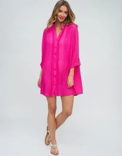 Reeva Shirt - Fuchsia
