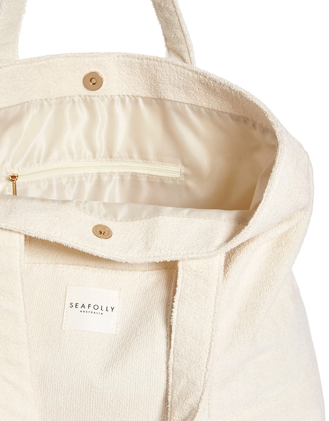 Seafolly Terry Beach Tote - Sand 5 Seafolly Terry Beach Tote - Sand - Image 3