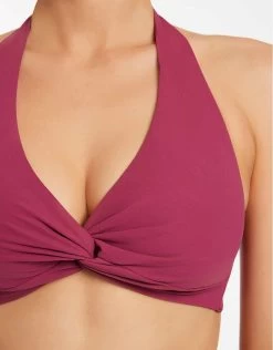 Jetset D DD Twist Front Bikini Top - Orchid -Fashionable Swimwear Store S17 J40403D DDOrchid J3887Orchid 21638 JETS D2 0938