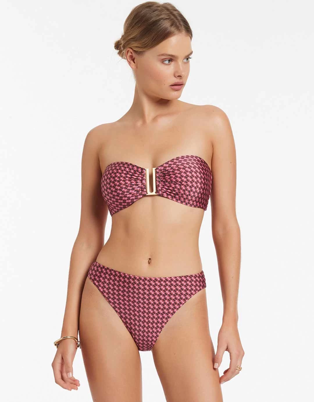 Lalita Bandeau Bikini Top - Orchid 4 Lalita Bandeau Bikini Top - Orchid - Image 2