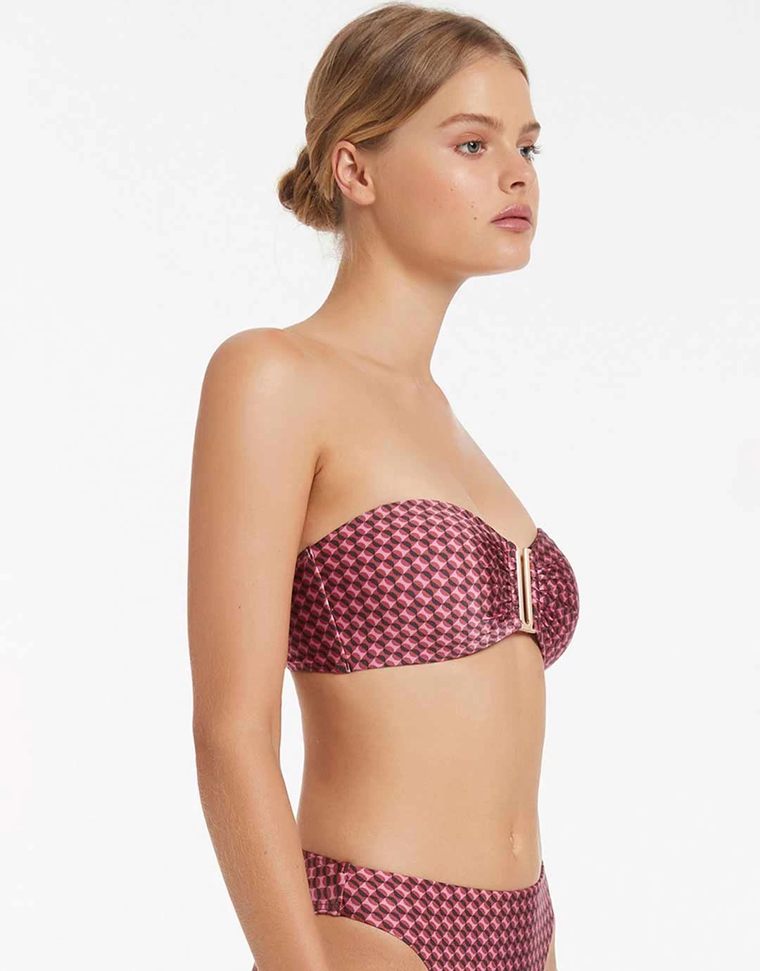 Lalita Bandeau Bikini Top - Orchid 5 Lalita Bandeau Bikini Top - Orchid - Image 3