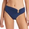 Jetset U Trim Mid Bikini Pant - Pacific Blue -Fashionable Swimwear Store S74 J40256PacificBlu J3775PacificBlu 21638 JETS D3 0655 PANT