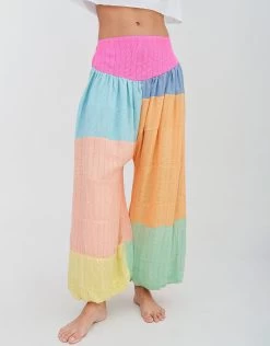 Sequin Aladin Pants - Pastels -Fashionable Swimwear Store SAP PAS 3