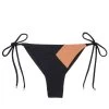 Black Solid Dixie Tie Side Full Bikini Bottom -Fashionable Swimwear Store ViX DIXIE Pant PRODUCT