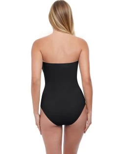 Profile Tutti Frutti Bandeau Swimsuit - Black -Fashionable Swimwear Store XTT2013 001 B