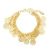 Alena Bracelet - Gold -Fashionable Swimwear Store ashiana alena bracelet gold