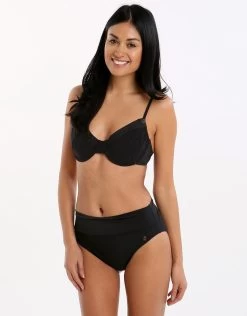 Banana Moon Black Fatto C Cup Top - Black -Fashionable Swimwear Store banana moon black fatto c cup top black 4