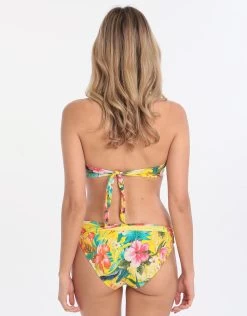 Banana Moon Corozal Merenda Banded Pant - Yellow -Fashionable Swimwear Store banana moon corozal merenda banded pant yellow 3