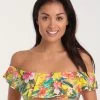 Banana Moon Corozal Tolvo Ruffle Off Shoulder Top - Yellow -Fashionable Swimwear Store banana moon corozal tolvo ruffle off shoulder top yellow
