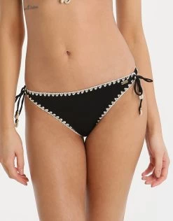 Banana Moon Ethnichic Avora Tie Pant Bikini Bottom - Black