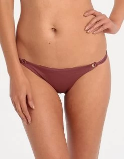 Majestic Shimmer String Side Pant - Nocturne